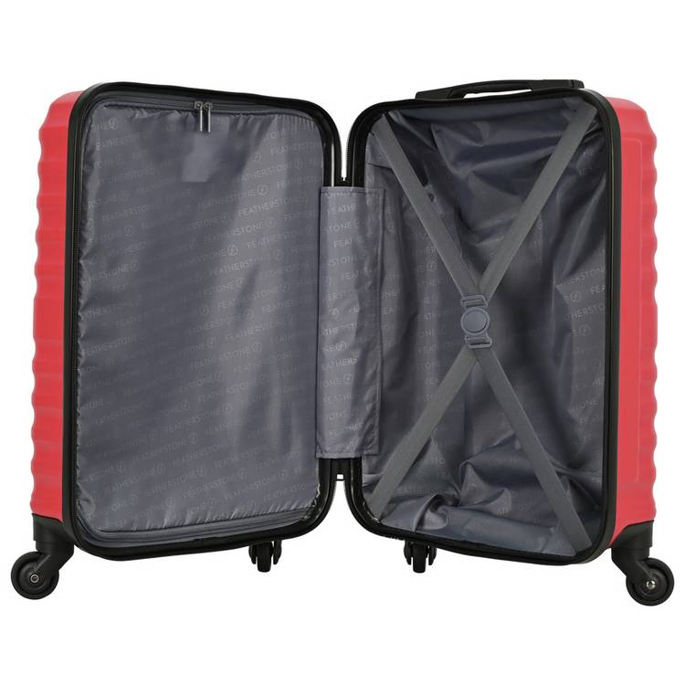 Featherstone large red suitcase 105L (British brand)