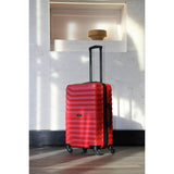 Featherstone large red suitcase 105L (British brand)