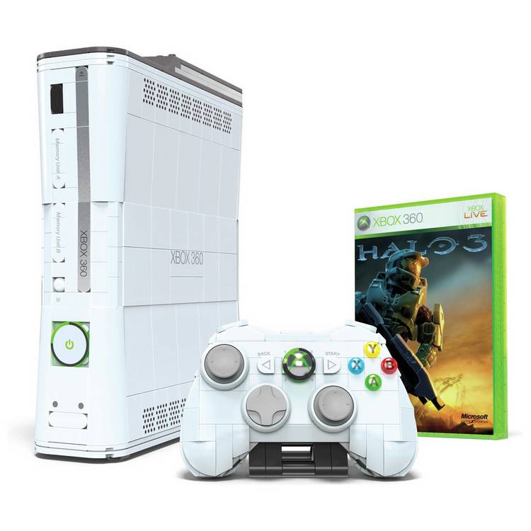 MEGA Xbox 360 replica building set 1342 pieces (British brand)