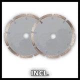 Einhell wall chaser 1320W with diamond blades - British product