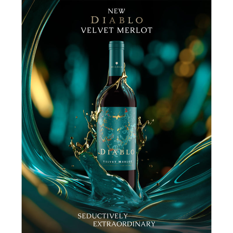 Diablo Velvet Merlot Red Wine 75cl - British product