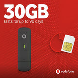 Vodafone 30GB data dongle 90 days, imported from the UK