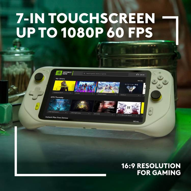 Logitech G Cloud gaming handheld console - British product