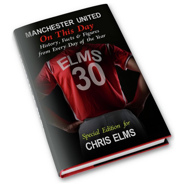 Manchester United On This Day personalised book (British brand)