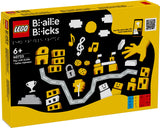 LEGO Play with Braille Italian Alphabet 287 Pieces, imported from the UK
