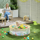 Chad Valley blue ball pit with carry bag, imported from the UK