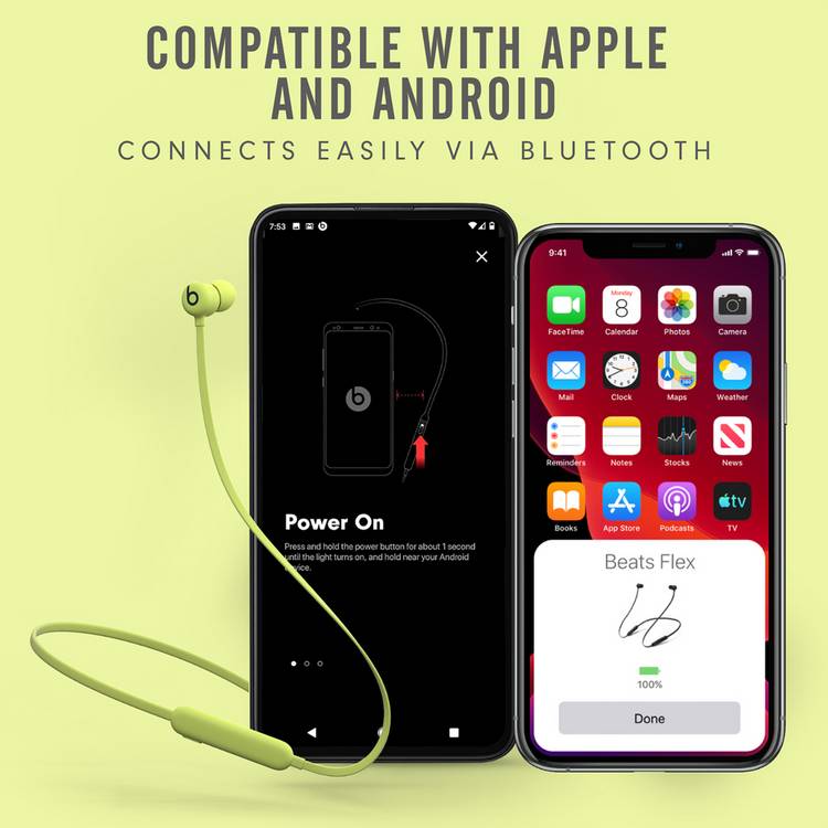 Beats Flex wireless earbuds blue, UK version