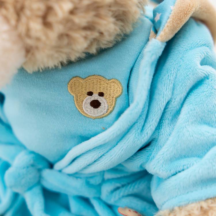 DesignaBear teddy bear bedtime set with pyjamas and accessories (British brand)