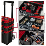 Einhell E-Case System Tower tool box for workshop storage - British product