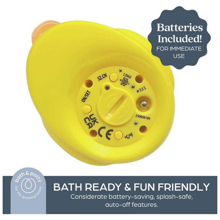 Dreambaby duck digital thermometer for bath and room (British brand)