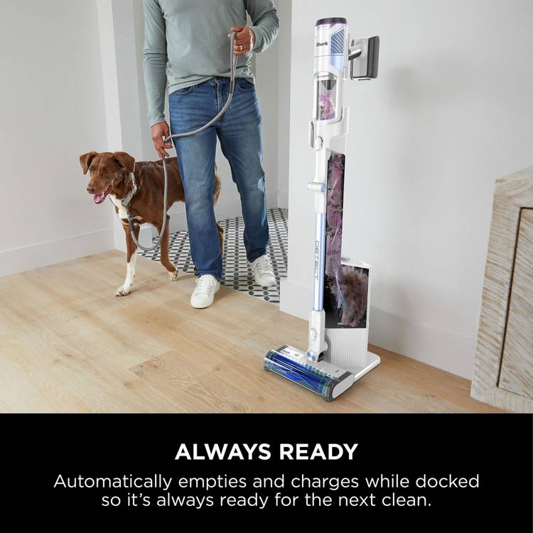 Shark Detect Clean & Empty cordless vacuum cleaner with auto-empty dock, UK version