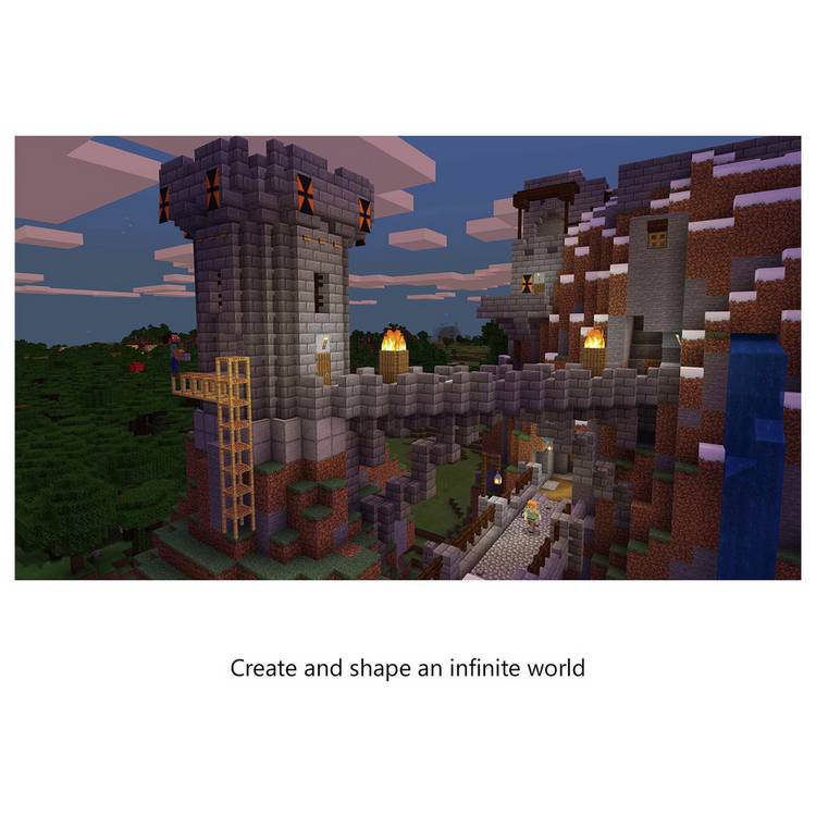 Minecraft game bundle with 3500 Minecoins, imported from the UK
