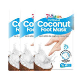 Superdrug 7th Heaven Coconut Foot Mask - Pack of 3- Buy online at McGrocer