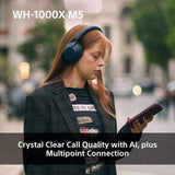 Sony WH1000XM5 wireless headphones pink, imported from the UK
