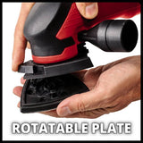 Einhell corded delta detail sander 200W 240V - British product