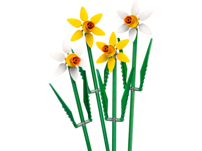 Lego LEGO Daffodils Botanical Floral Set Buildable Flower Display 216 Pieces- Buy online at McGrocer