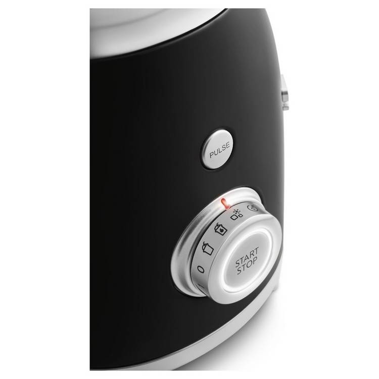 Smeg black 1.5L Tritan jug blender, UK version