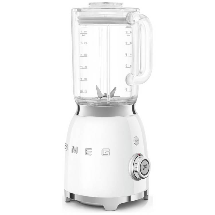 Smeg 1.5L white Tritan jug blender - British product