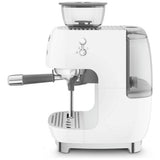 Smeg espresso coffee machine with grinder white, imported from the UK