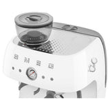 Smeg espresso coffee machine with grinder white, imported from the UK