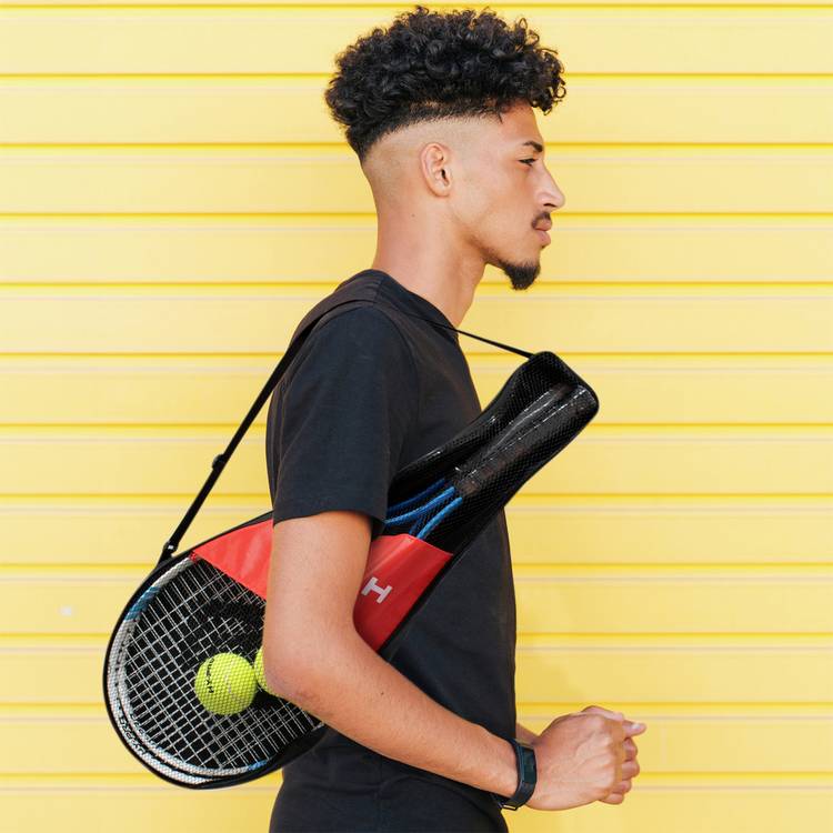 Hypro 25-inch aluminium tennis set for two players - British product