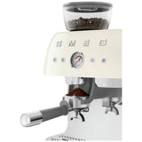 Smeg espresso coffee machine with grinder cream (British brand)