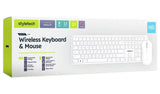 StyleTech MK750 wireless keyboard mouse bundle, UK version