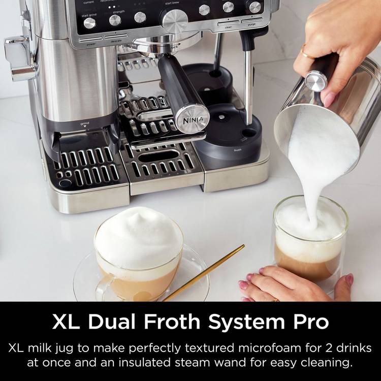 Ninja ES701UK Luxe Cafe Pro espresso coffee machine, UK version
