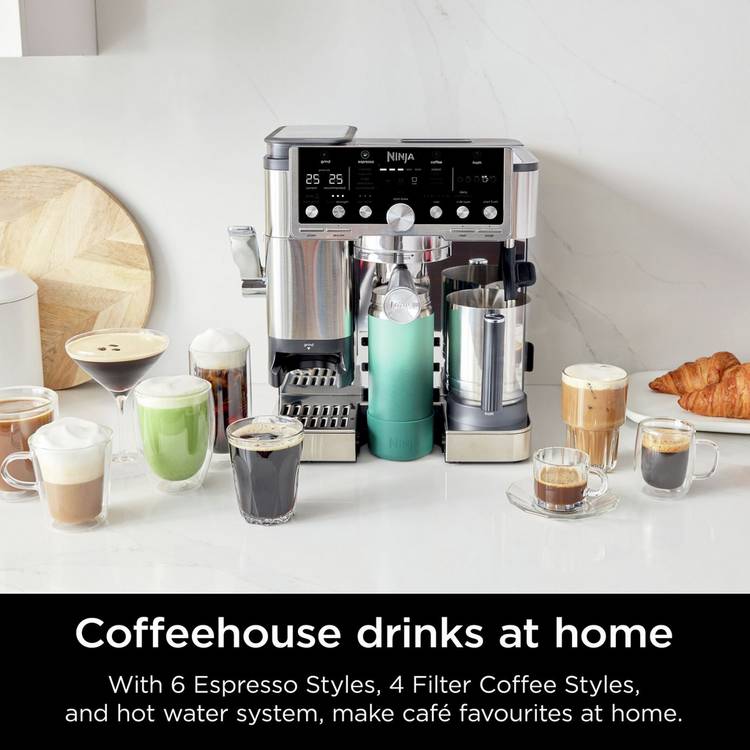 Ninja ES701UK Luxe Cafe Pro espresso coffee machine, UK version