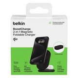 Belkin 2-in-1 Qi2 MagSafe wireless charger, UK version