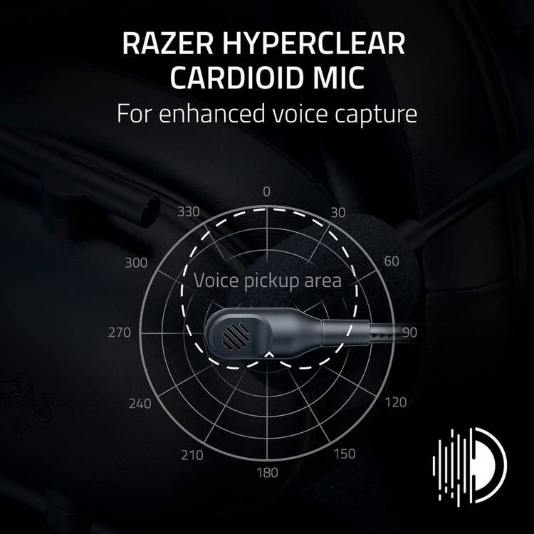 Razer BlackShark V2 X gaming headset, imported from the UK