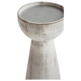 Ivyline white wash candle holders small and large - British product