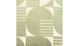 Habitat jacquard cushion green 43x43cm (British brand)