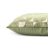 Habitat jacquard cushion green 43x43cm (British brand)