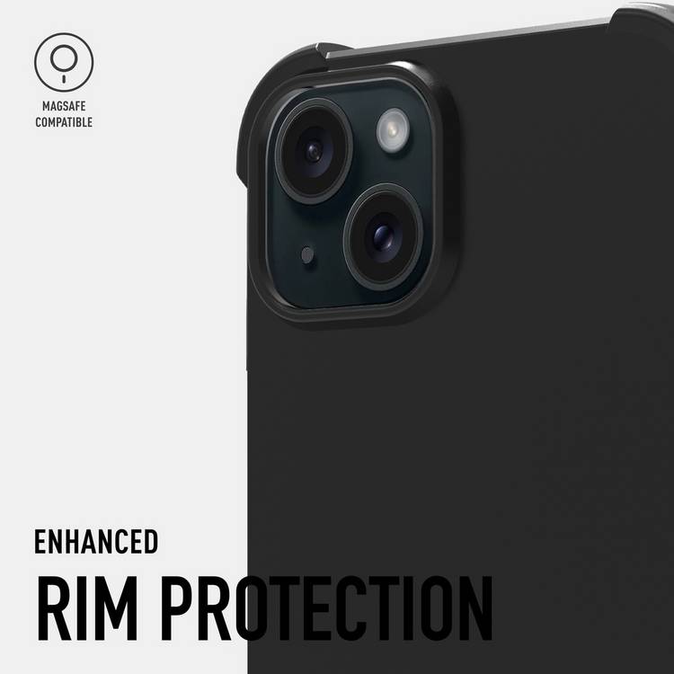 Skech iPhone 15 Plus phone case and screen protector black - British product
