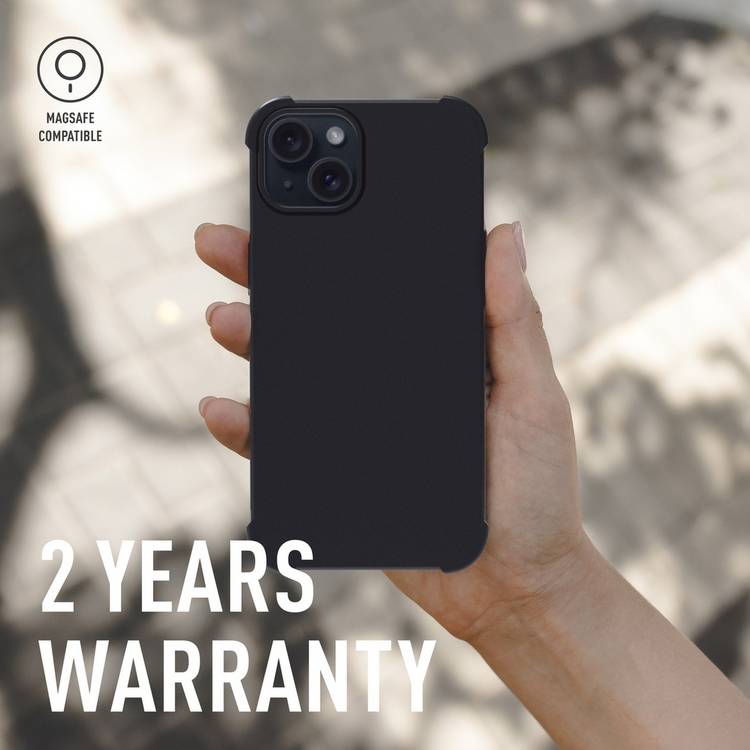 Skech iPhone 15 Plus phone case and screen protector black - British product