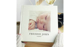 Personalised square photo album for 6x4 photos - British product