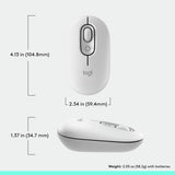 Logitech POP wireless mouse off white - British product