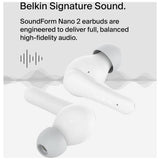 Belkin Soundform Nano Kids wireless headphones white, imported from the UK