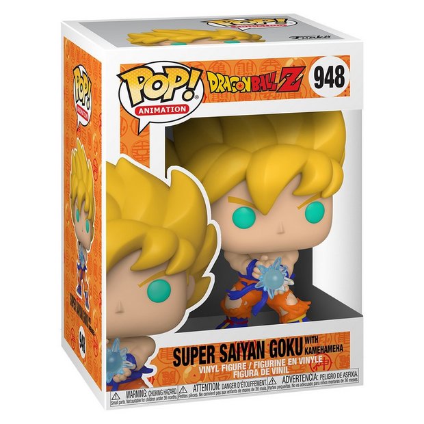 Funko POP! Goku Kamehameha Wave 16cm vinyl figure, UK version