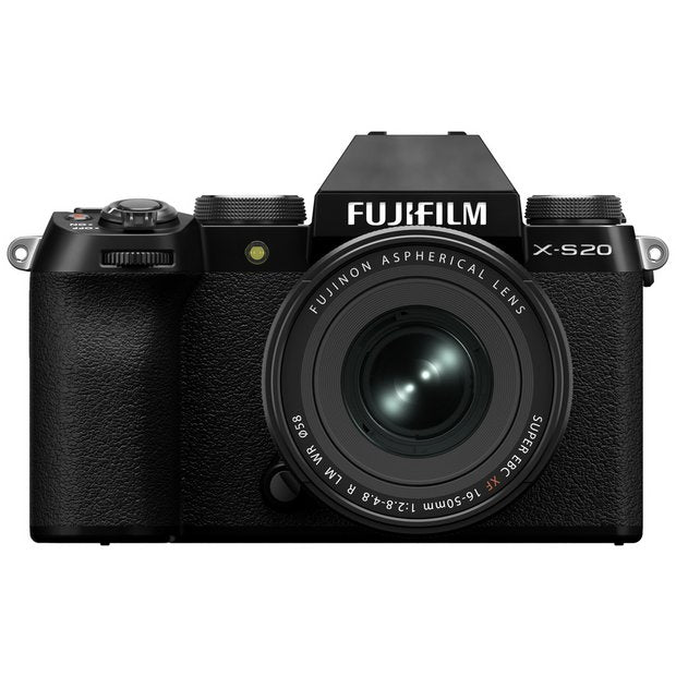 Fujifilm X-S20 mirrorless camera with 16-50mm lens - British product