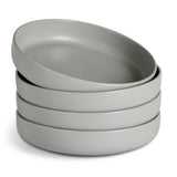 Habitat stoneware blates matte grey 4 piece, UK version
