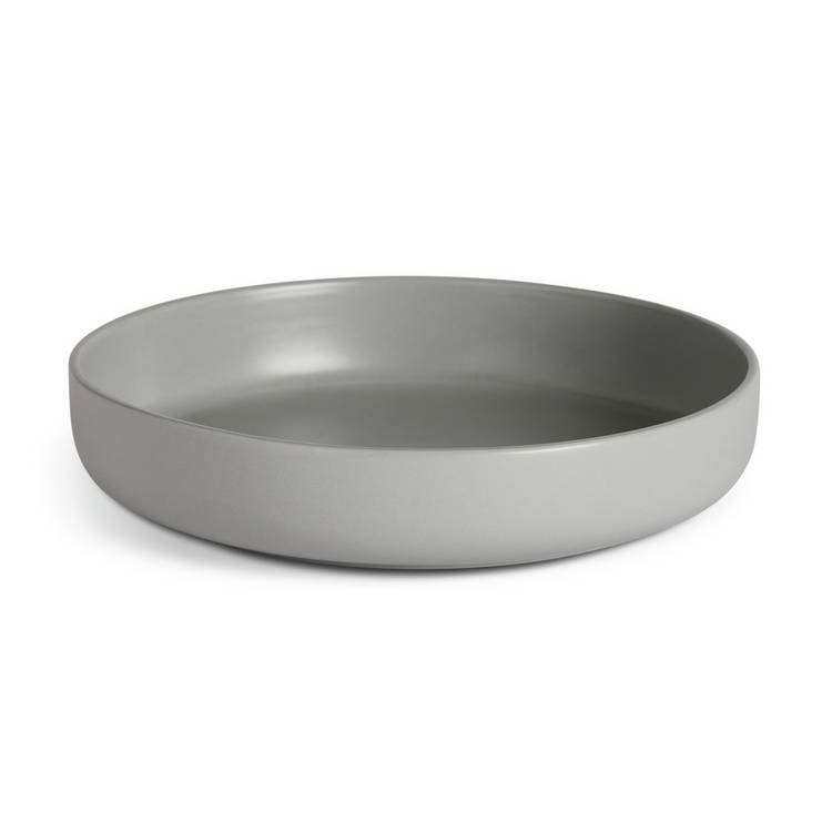 Habitat stoneware blates matte grey 4 piece, UK version