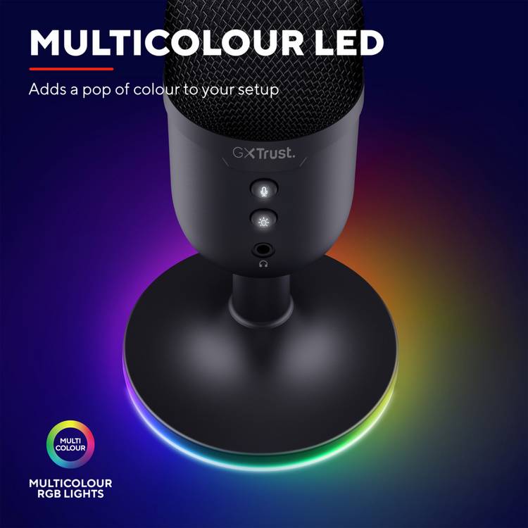 GXTrust Yunix USB gaming microphone black, UK version