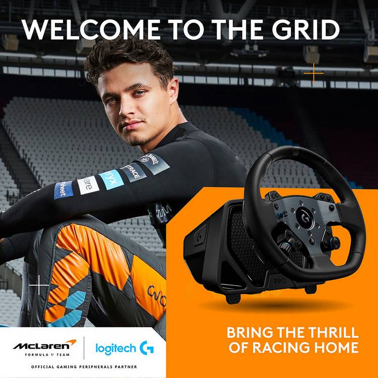Logitech G PRO racing wheel for PS5 PS4 PC - British product