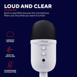 GXTrust Yunix white gaming microphone (British brand)