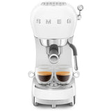 Smeg manual espresso coffee machine white, UK version