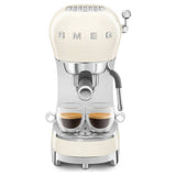 Smeg ECF02CRUK manual espresso machine - British product