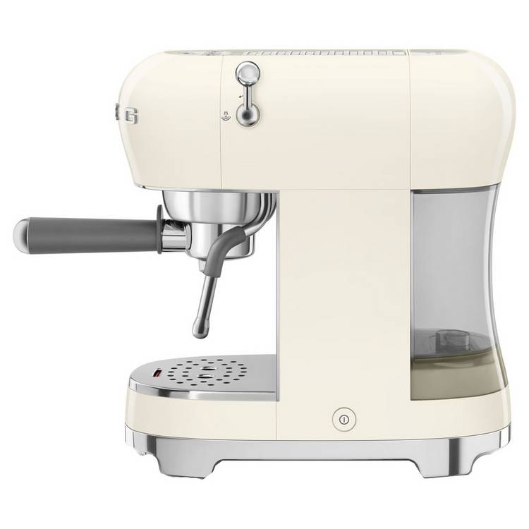 Smeg ECF02CRUK manual espresso machine - British product