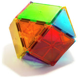 MAGNA-TILES Clear Colours 32 piece magnetic tile set - British product